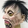 Halloween old man headgear latex mask Horror party dress up mask Beggar man mask