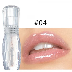 HANDAIYAN Natural Mint Plump Moisturizing shiny Lip Gloss 3D Volume Crystal Jelly Color Toot Lip gloss