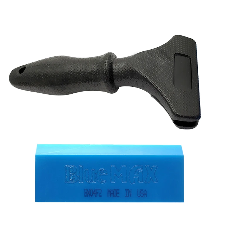 Handle Squeegee Bluemax Rubber Blade Water Wiper Ice Scraper Window Tint Tool Kitchen Household Cleaning Tool Car Wrap B66