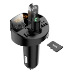 Hands-free Stereo Car Mp3 Player Bluetooth Car Kit Mp3 Player Fm Transmitter