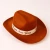 Import happy new year cowboy hat Non-woven christmas adult polyester felt colth magic brown EVA Composite top hat from China