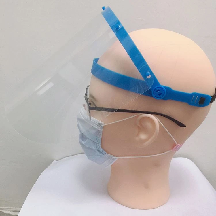 Headwear Face Shield Transparent Clear Vision Anti-breathing Gas Reusable and Durable