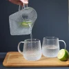 Heat Resistant Glass Teapot Tea Pot Stainless Steel Infuser Heated Container Tea Pot Good Clear Kettle Square Filter Baskets