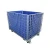 Import Heavy duty foldable wire mesh pallet storage cage with pp plate from China