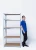 Import Heavy Duty Silver 5 Tier Storage Shelving Unit Garage Metal Racking Boltless Shelves from China