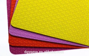 High Elasticity Density Texture EVA Foam Sole /Rubber Shoe Sole Material for Shoe Making