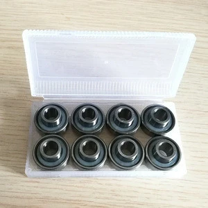 High end quality spacer-in skateboard bearings 608RS 100% chrome steel