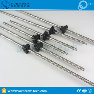 High helix lead 25mm pitch 5mm lead screw Tr10x25 for cutting laser