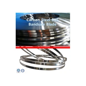 high performance meat cutting band saw blades / bandsaw steel / bandsaw blade made by alloy steel with white finishing