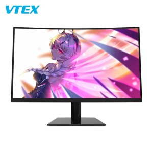 High Quality 27inch Curved Gaming Monitor 144Hz Gaming PC Monitor FHD 2K 2560*1440 Computer PC LED Display