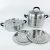 Import High Quality 3-Tier Multi Steamer Insert Cooking Pot  Stainless Steel Food Steamer steamer pot from China