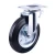 Import High Quality 6/8 Inch Removable Trash Can Wheel Wear-Resistant Rubber Caster Wheel from China