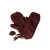 Import High quality best price  plush and thicken custom knit mitten gloves for gilrs from China
