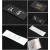 Import High Quality Centerfold Ironing Cloth Customized Black Satin Damask Cheap Wholesale Brand Garment Accessories Custom Woven Label from China
