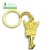 Import High quality custom made zinc alloy gold plating country moroccan flag logo keychains for the world cup from China