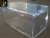 Import High quality customized size clear acrylic display storage box with hinged lid from China