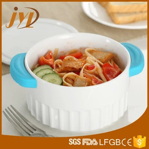 High quality enamel ceramic baking top casseroles with lid
