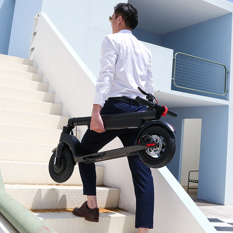 High Quality Escooter Removable Battery Scooter Electrico 350W 25Km/H Folding Mobility Scooter