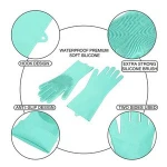 High Quality Factory Direct Selling Magic Rubber Silicone Dish Washing Gloves