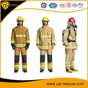 High quality fireman suit firefighting clothes firefighter uniform