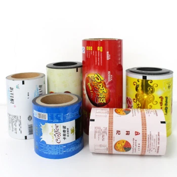 High quality food snack medical pe metalized plastic packaging film roll