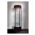 Import High quality hot sale metal glass jewellery display cabinets cabinet light rotating store showcase from China