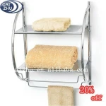 High quality Multifunction wall mounted bathroom Towel Rack