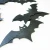 Import High quality party decoration banner halloween flying bats paper garland decor from China