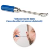 High Quality Plastic Handle Design Stainless Steel Ear Wax Removal Curette/Cleaner