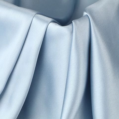 High Quality 100% Polyester Satin Fabric 150gsm Acetate Dyed Multicolor Smooth Dress Fabric Ladies Shirt Pajama Pants Material