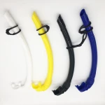 high quality silicon free diving  snorkel spearfishing breathing snorkel tube