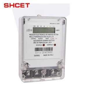 High Quality Single Phase Test Bench Bi-Directional GSM Power Energy Meter