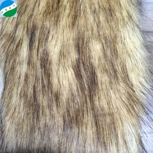 High quality soft faux fur fabric stock lot