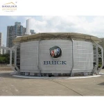 High quality special design trade show tent marquee for car exhibition