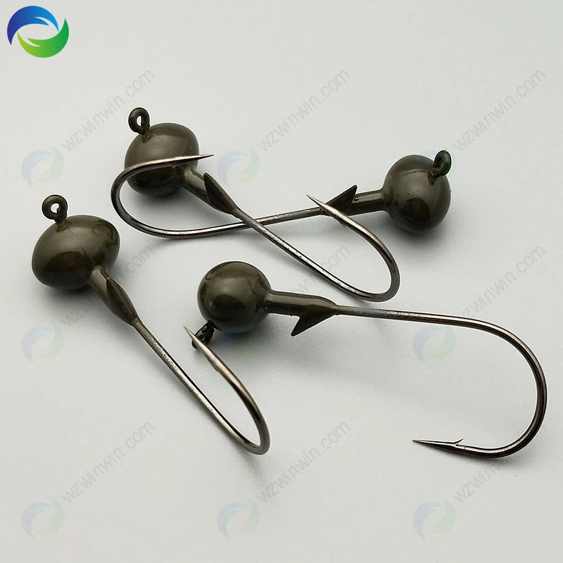 High quality Tungsten Resin Football Jig Head fishing jig and weight
