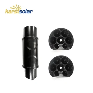 High Quality Type 2 Plug Pile Side Electric Vehicles Connector To Socket Adapter Manufacturers Wholesale Ev Charger