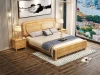 High quality wooden box bed designs Modern country style wooden bed Double beds
