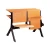 Import High school MDF board chair and desk wooden childrens desks school furniture Germany from China