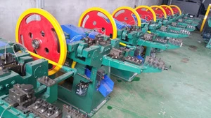 High speed automatic screw coil nail making machine