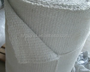 high temperature textile coated vermiculite ceramic fabric