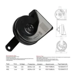 High Tone And Low Tone   Horn Speaker Electric Car Horn Driver Unit Air Ultrasonic Horn