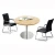 Import high top meeting table modern design glass conference table from China