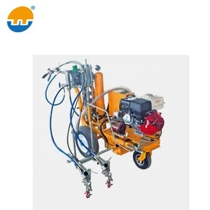 Highway thermoplastic road marking paint remover machine
