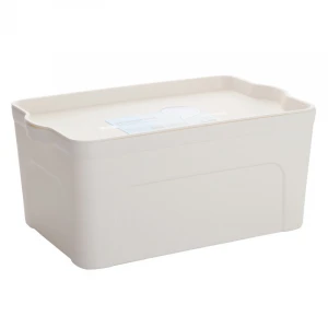 Home Appliance Clothes Storage Plastic Box With Lid