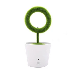 Home Decorative Artifical Potted Plants Air Purifier with White JO-732