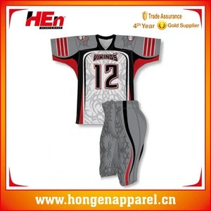 Hongen apparel Wholesale OEM design American football wear for Men and Kids