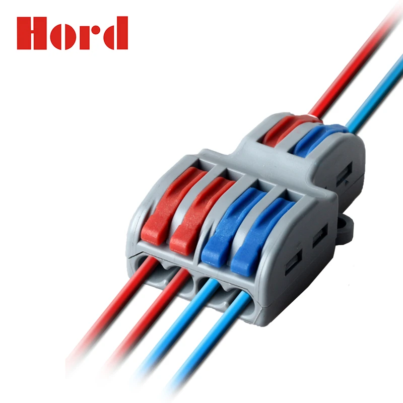 Hord Factory Direct Hot Sale Colored Light Wire Connector with 2 in 4 out SPL-42