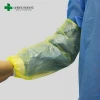 Hospital elastic cuff waterproof plastic one time use medical arm protection sleeves