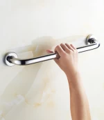 Hospital Toilet Bathroom Door Pull Handle Outdoor Handicap Suction l Shape Grab Bar