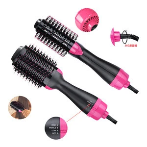 Hot air brush for All Hairstyle  professional magic ceramic one step hair dryer salon  hot selling High quality  hairbrush